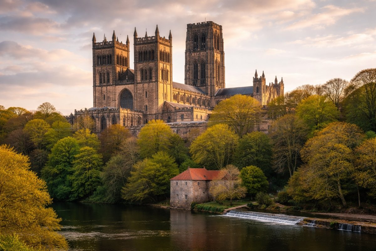 Durham Cathedral historic landmark in England